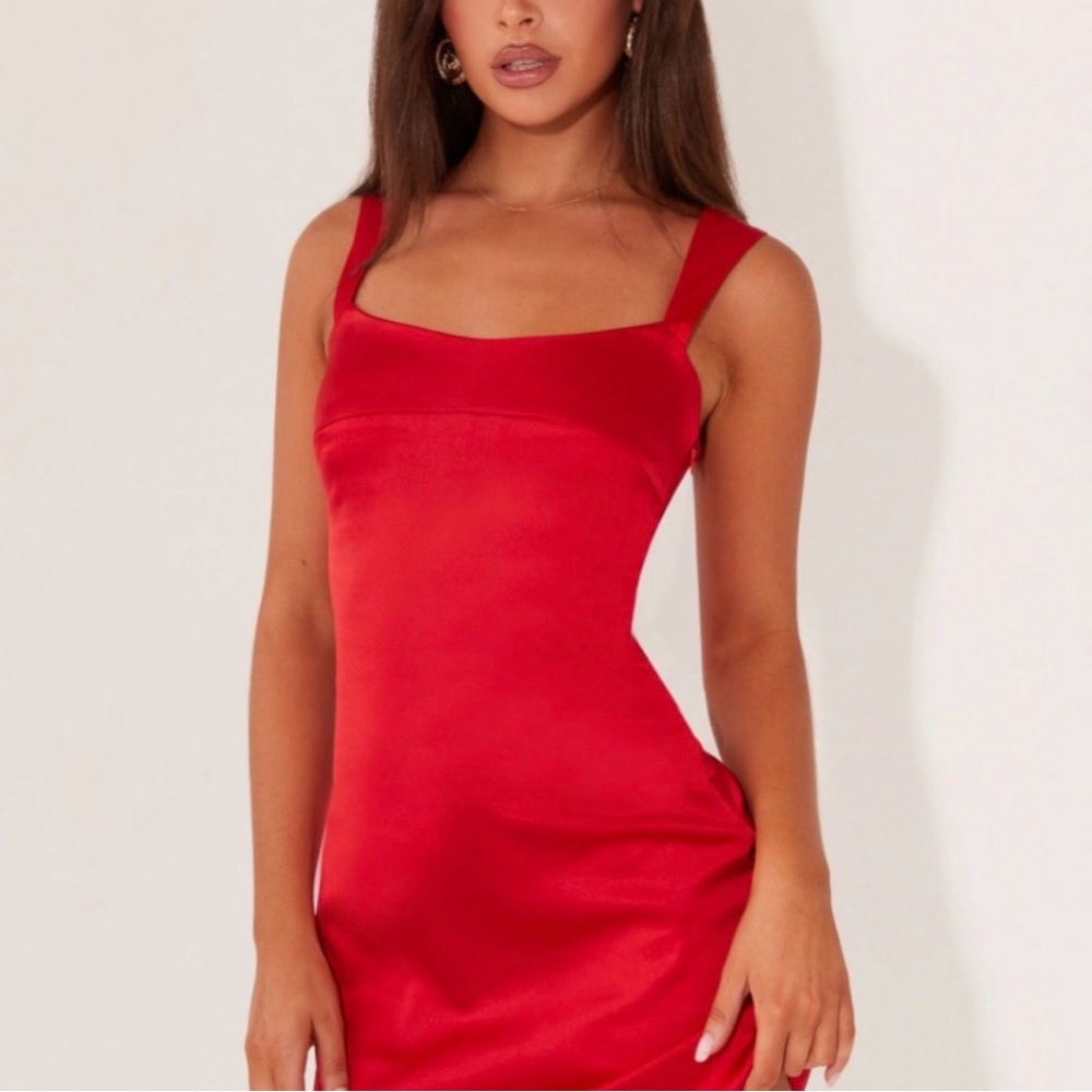 Peppermayo Vibrant Red Dress